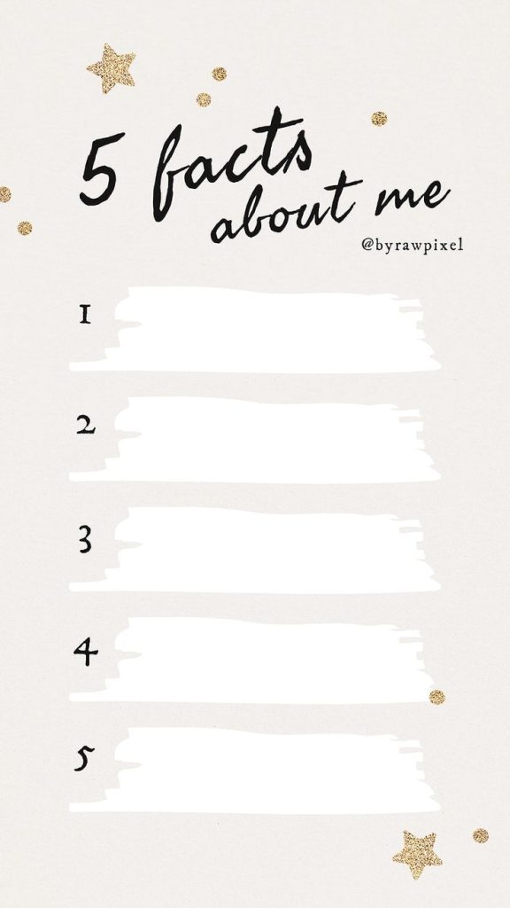 aesthetic about me story template clean girl aesthetic about me Instagram story template white background gold outlines
