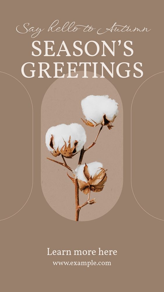 aesthetic autumn instagram story template harvest moon quote instagram story template aesthetic autumn