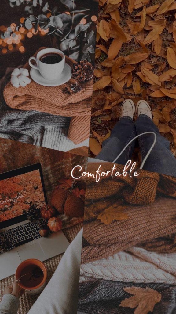 aesthetic autumn instagram story template knit sweater texture instagram story template autumn cozy aesthetic