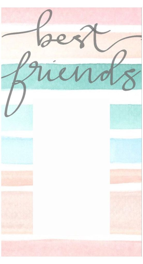 aesthetic best friend story template friendship timeline instagram story template pastel