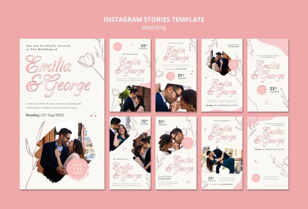 aesthetic couple story template aesthetic couple surprise Instagram story template