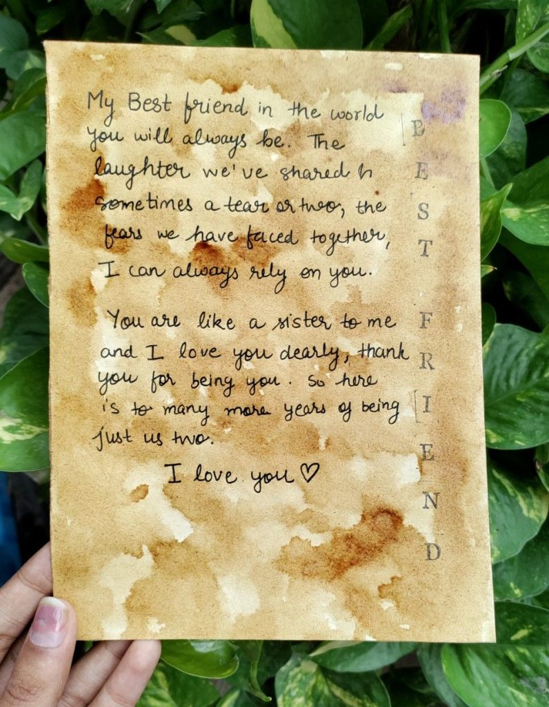 aesthetic friendship story template heart-warming note friendship story template handwritten letter aesthetic