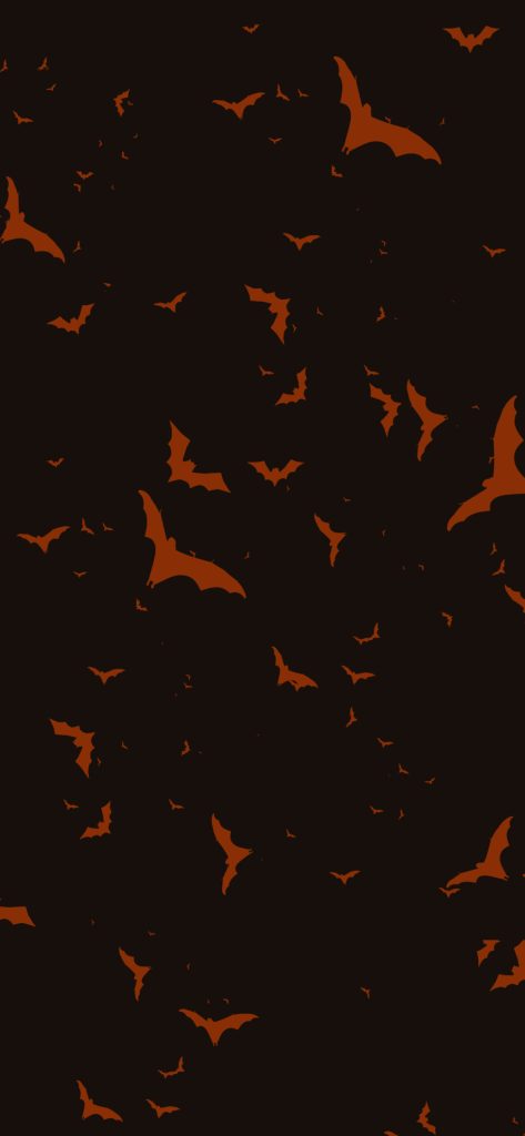 aesthetic Halloween story template minimalist black background bat