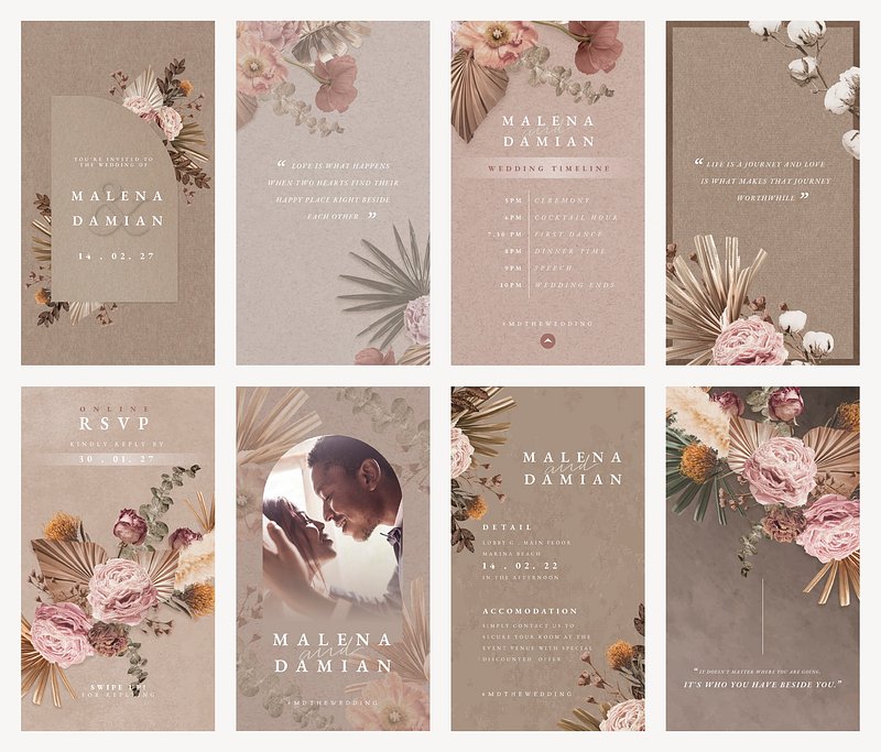 aesthetic instagram templates free aesthetic Instagram story template pastel flowers