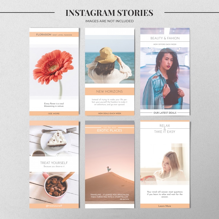 aesthetic instagram templates free free pastel Instagram story template editable