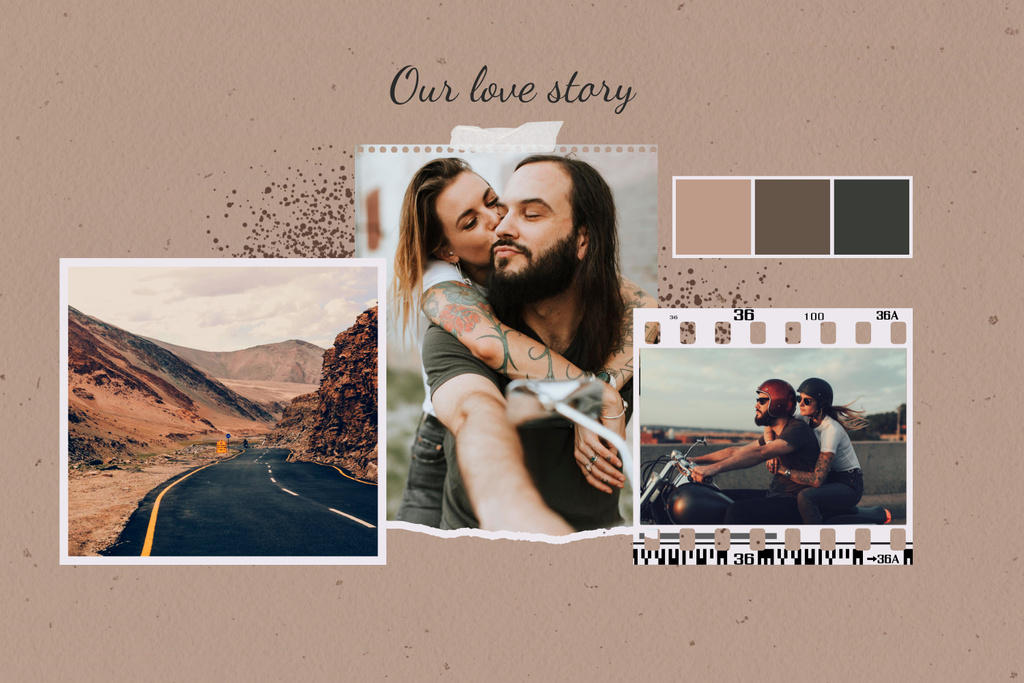 aesthetic mood story template romantic blush aesthetic couple story template