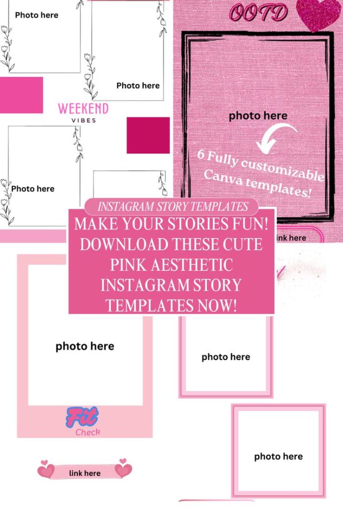 aesthetic poll story template aesthetic trivia story template Instagram