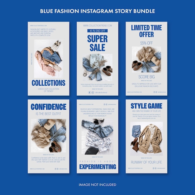 aesthetic product sale story template Bundle deal aesthetic Instagram story template with product array, crossed-out original price, and cheerful typography