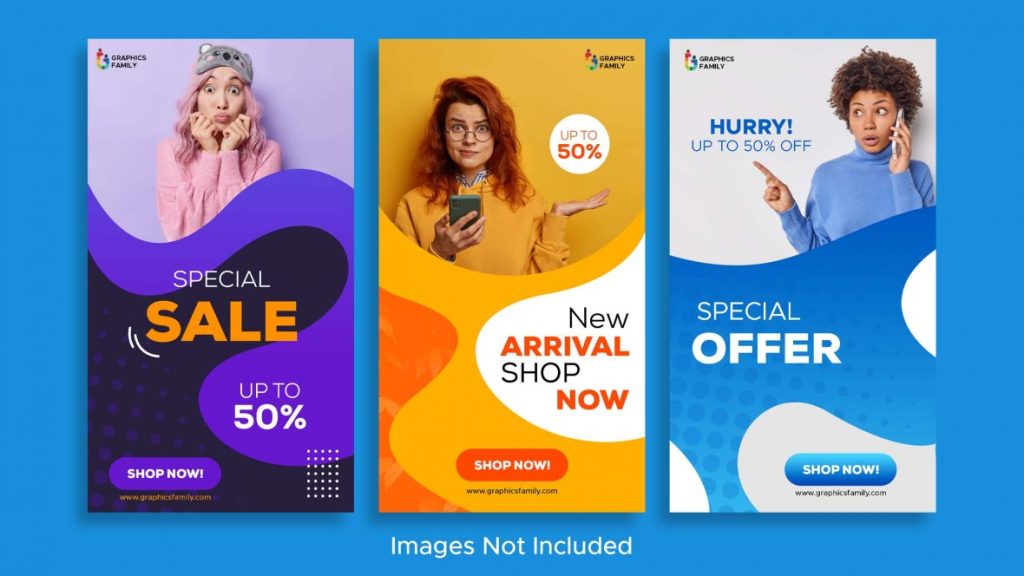 aesthetic product sale story template Neon aesthetic product sale Instagram story template with glowing electric pink and blue text on a dark background