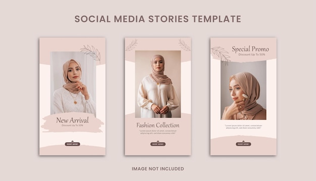 aesthetic product story template collection Instagram