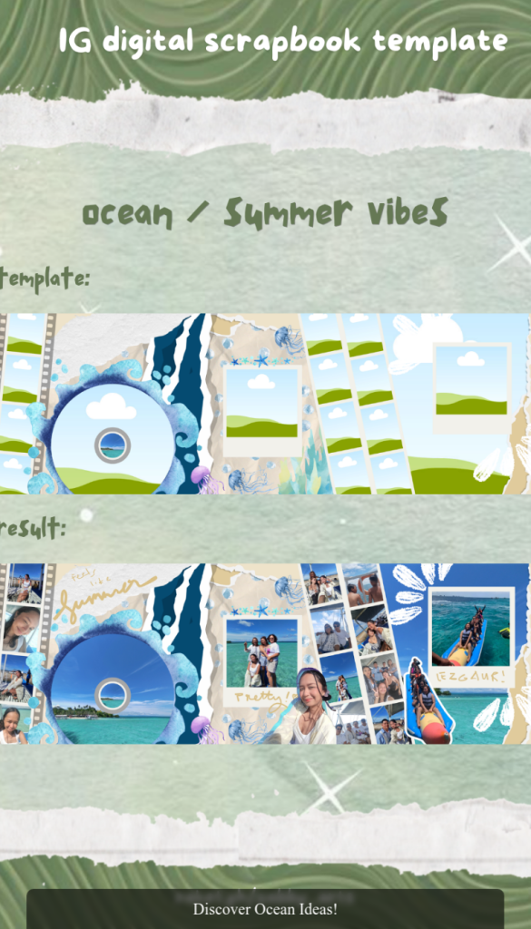 aesthetic quiz story template coastal riddle instagram story template beach aesthetic
