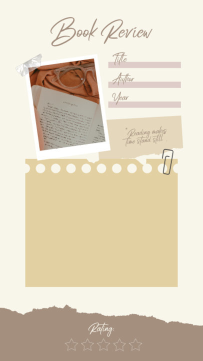 aesthetic recap story template aesthetic book recap story template with stacked books and stars