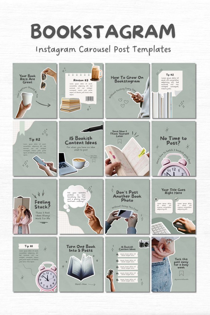 aesthetic service menu story template grid service menu aesthetic instagram story template multiple boxes categories