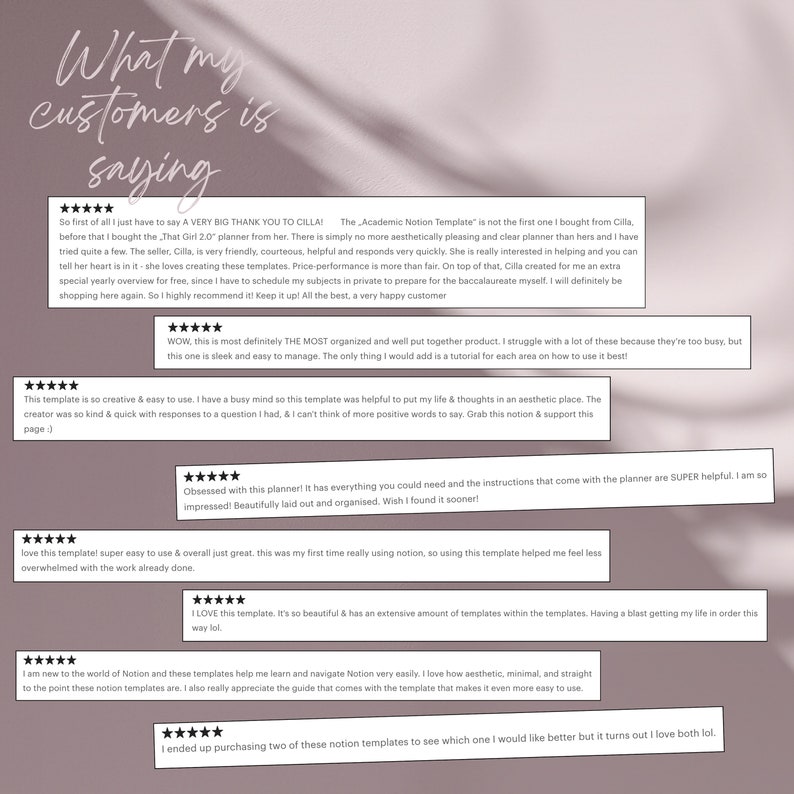 aesthetic shop update story template aesthetic customer review story template with framed quote and star rating