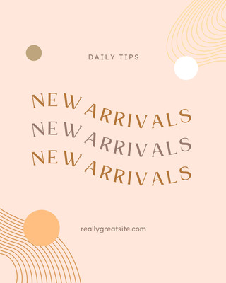 aesthetic shop update story template aesthetic new arrival story template with pastel background and product image