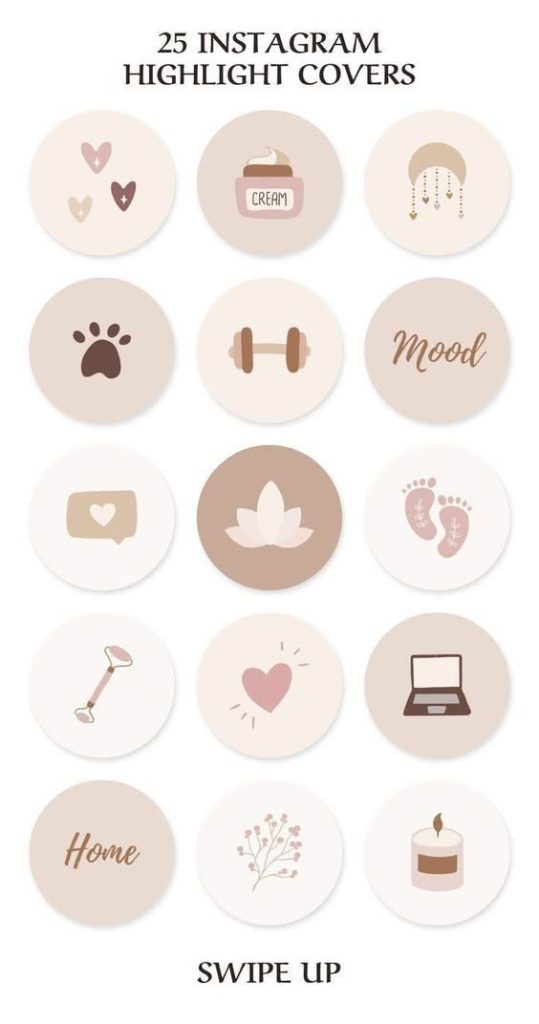 aesthetic story highlight cover Boho Instagram highlight cover with dreamcatcher and terracotta colors