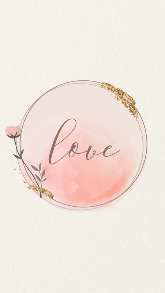 aesthetic story highlight cover Floral Instagram highlight cover with pink roses and soft green leaves