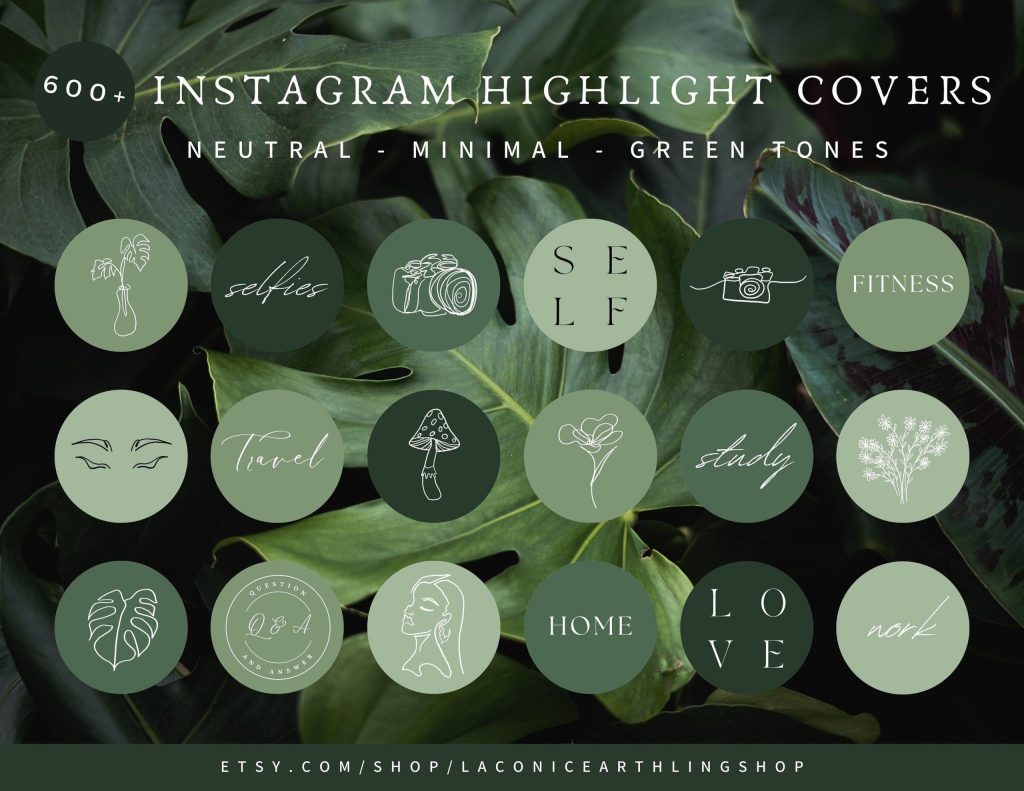 aesthetic story highlight cover Pastel Instagram highlight covers with lavender and mint green gradient and floral icons
