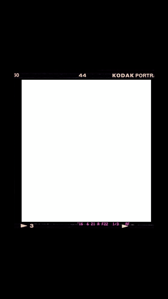 aesthetic story template psd Vintage Polaroid Instagram story template with white frame and date stamp