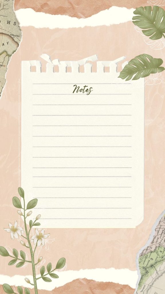 aesthetic student story template vintage notes story template Instagram aesthetic parchment