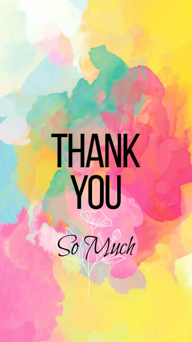 aesthetic thank you story template interactive poll thank you template Instagram story aesthetic