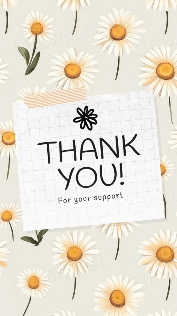 aesthetic thank you story template video thank you frame template Instagram story with animated text