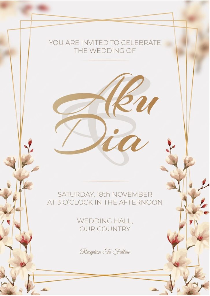 aesthetic wedding invitation story watercolor wedding invitation instagram story template with soft blend