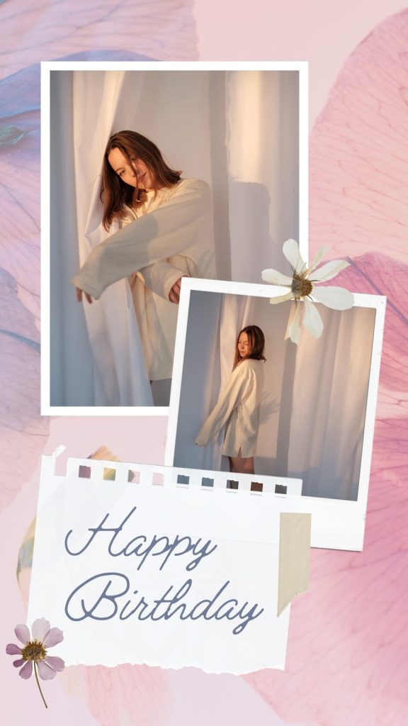 best aesthetic instagram story templates Romantic couple Instagram story template with hearts and photo frames
