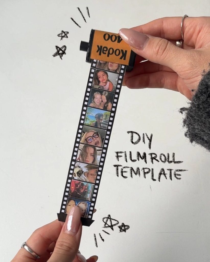 camera roll aesthetic best friend story template film