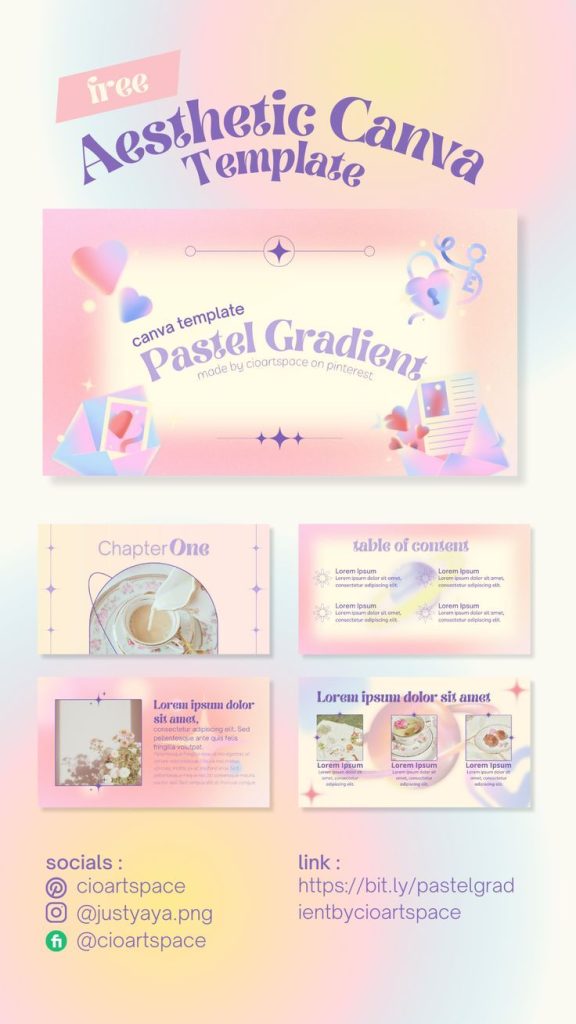 canva aesthetic instagram story template Canva pastel aesthetic Instagram story template with soft pink and lavender tones, minimalist layout