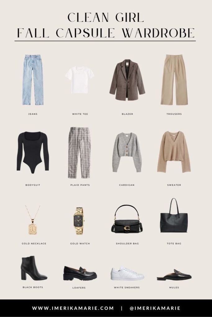 clean girl aesthetic story template two photos side by side of matching outfit set: top and bottom, with neutral story template