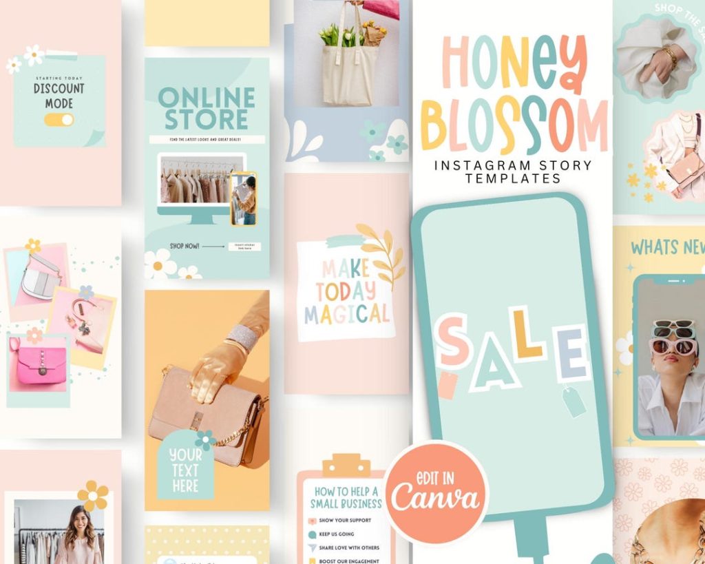 free pastel instagram story template pastel product showcase instagram story template ecommerce