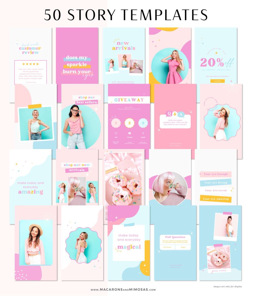 free pastel instagram story template pastel quote instagram story template typography