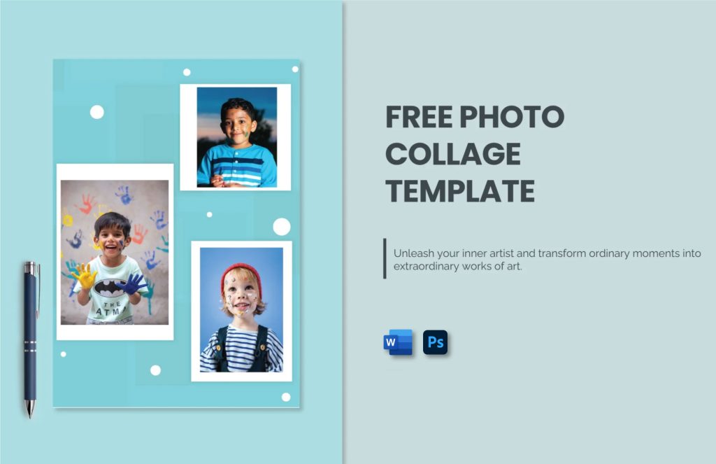 free photo collage story template aesthetic free aesthetic photo collage story template vintage sepia tones faded edges