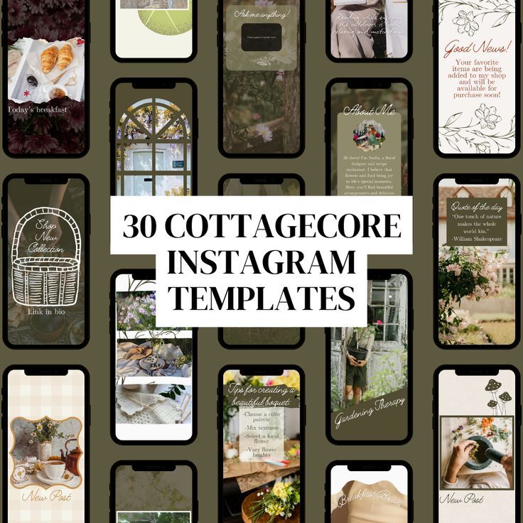 soft girl aesthetic story template soft girl aesthetic Instagram story template cottagecore with wildflowers and wooden texture on muted green background