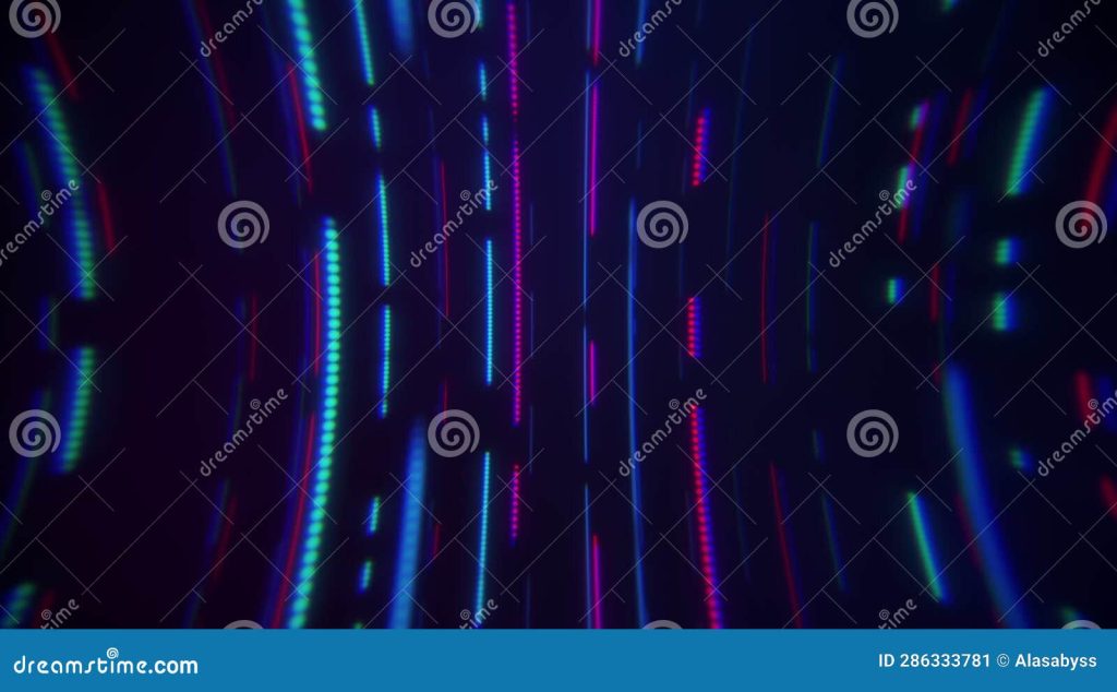 aesthetic animated instagram story template cyberpunk grid neon pink blue moving lines