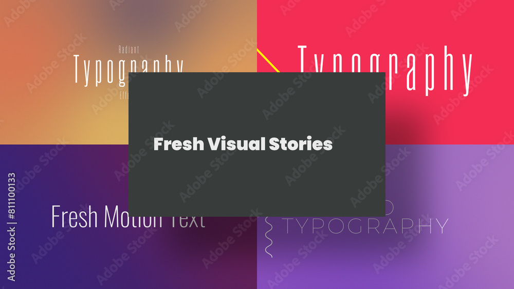 aesthetic article promo story template animated text fade in motion
