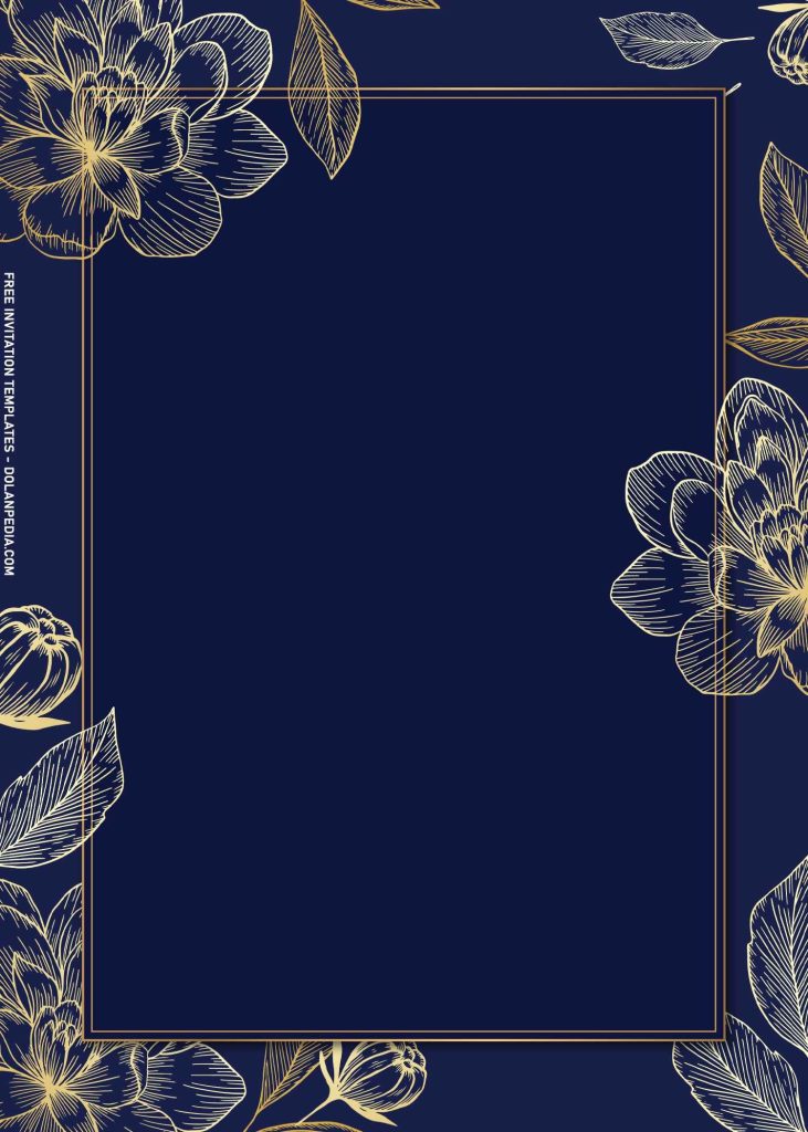 aesthetic ask me anything story Dark moody AMA Instagram story template with deep navy background and gold accents