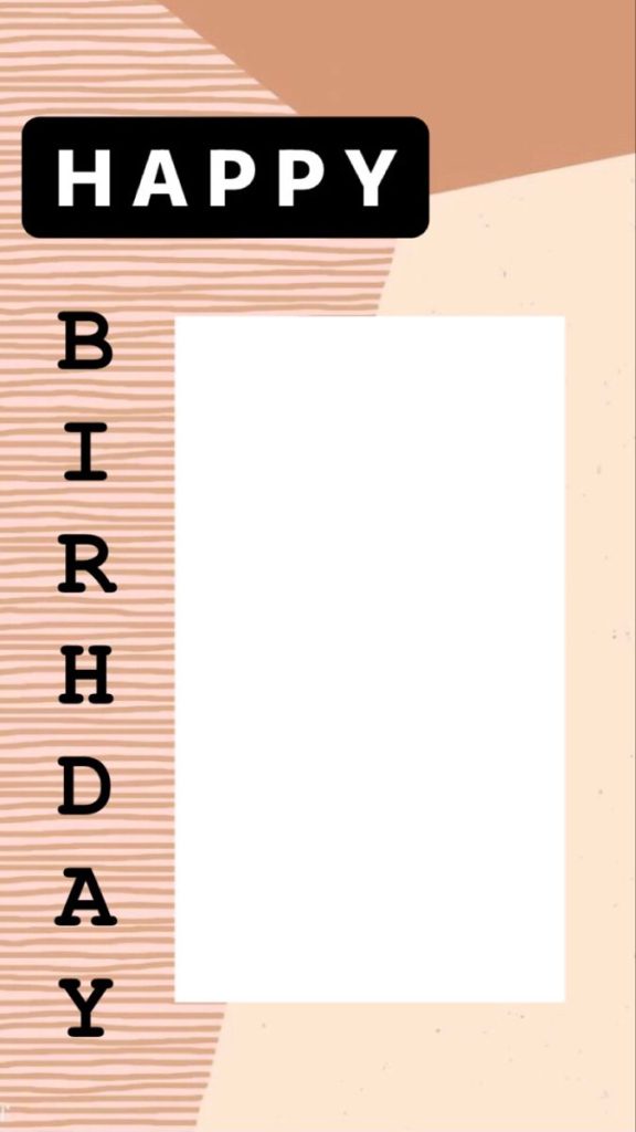 aesthetic birthday story template boho birthday instagram story template earthy