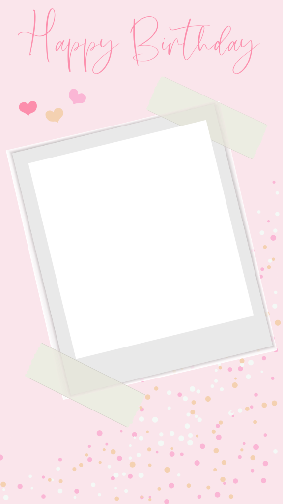 aesthetic birthday story template pastel birthday instagram story template pastel colors