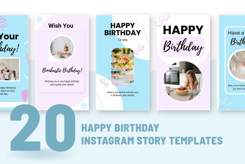 aesthetic blogger story template aesthetic Instagram story milestone celebration with confetti and number in gold foil