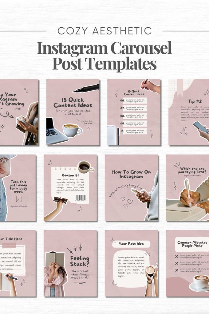 aesthetic content creator story template product launch Instagram story template aesthetic