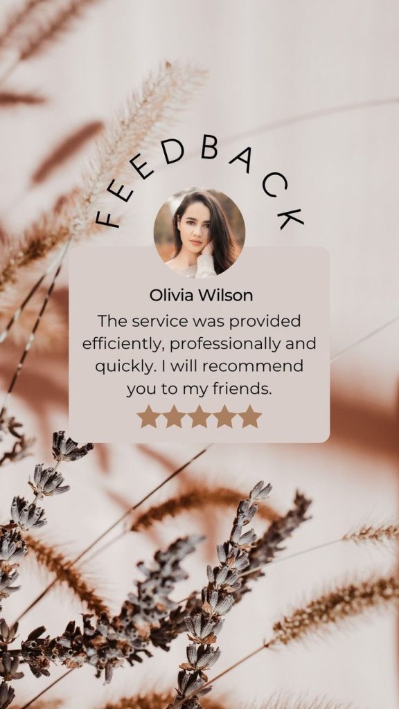 aesthetic customer review story template aesthetic poll story template with review question