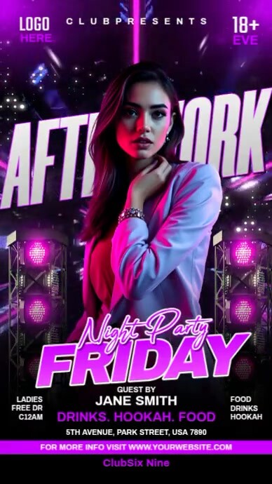 aesthetic friday story template friday night out outfit prep story template