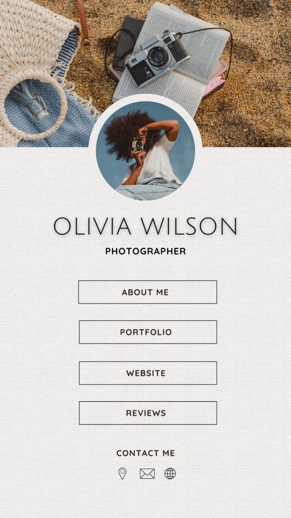 aesthetic get to know me story aesthetic minimalist bio instagram story template