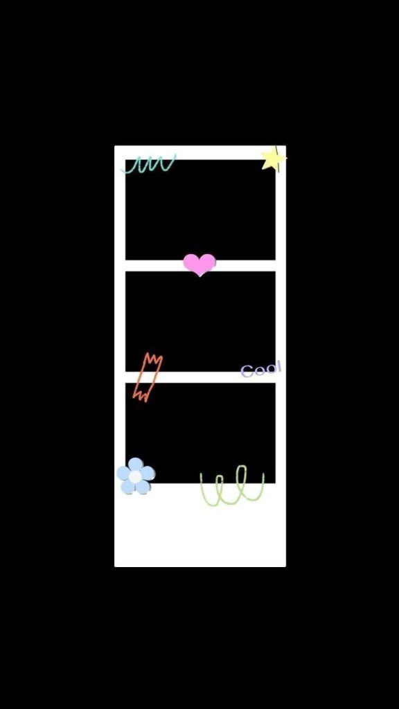 aesthetic instagram story border film stripe border aesthetic Instagram