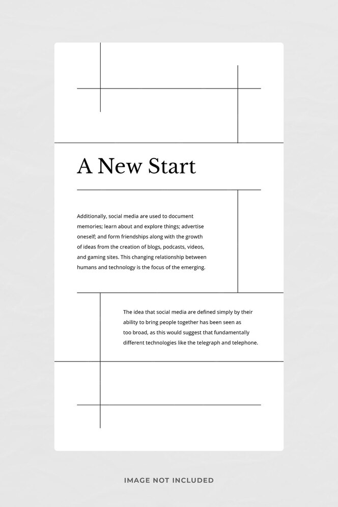 aesthetic instagram story border minimalist thin line border Instagram story clean