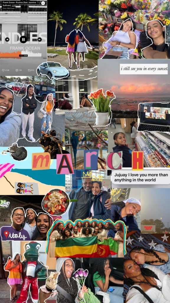 aesthetic instagram story template for blogger collage aesthetic Instagram story template blogger scrapbook photos