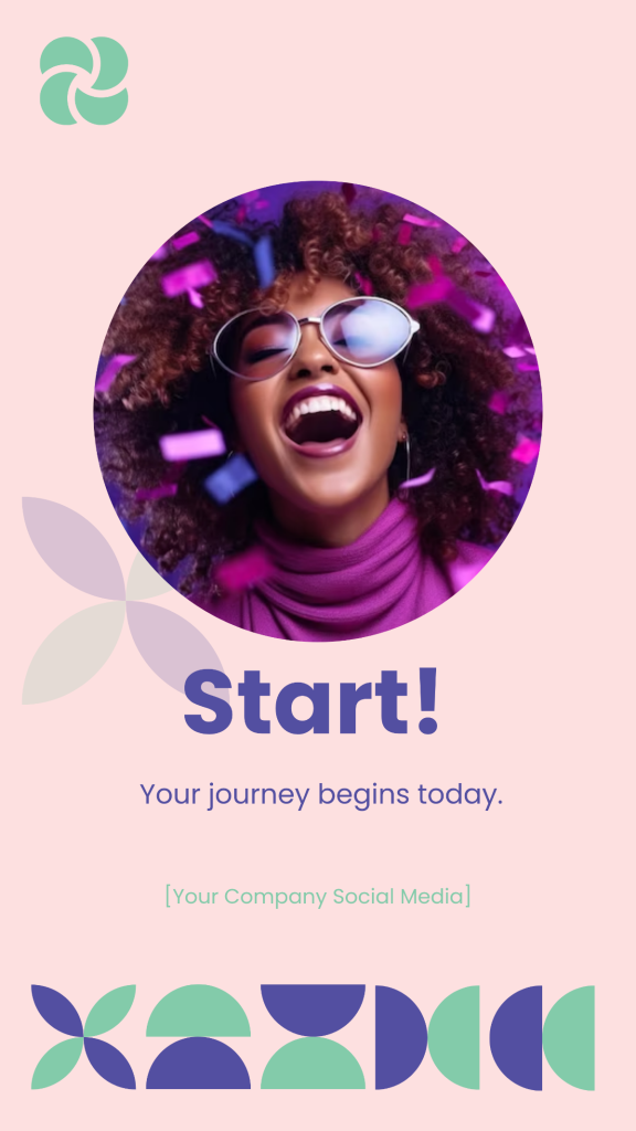 aesthetic instagram story template for blogger modern geometric aesthetic Instagram story template blogger abstract shapes