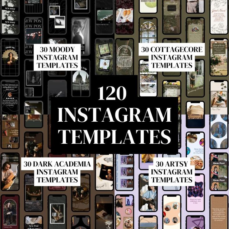 aesthetic instagram story template ideas dark academia Instagram story template moody aesthetic